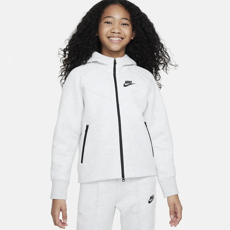 Детски Екип Nike G NSW TCH FLC HD FZ LS Детски Екип Nike G NSW TCH FLC HD FZ LS