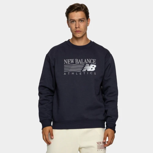 Мъжка Блуза New Balance SHIRT REIMAGINED FLEECE CREW - MT62B85K-DNT