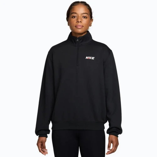 Дамска Блуза Nike W NK DF STDO FLC SPT QZ CPSL B - IM9943-010