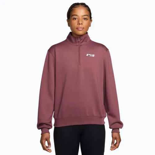 Дамски Суичър Nike W NK DF STDO FLC SPT QZ CPSL B - IM9943-654