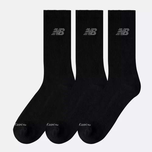 Чорапи New Balance SOCK PERFORMANCE BASIC CREW 3 PACK - LAS51423-BK