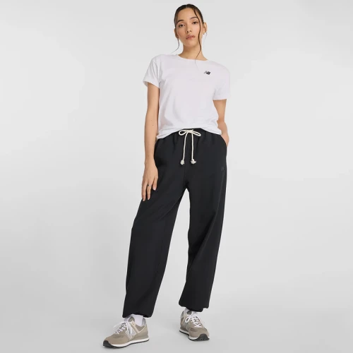 Дамско Дилнище New Balance PANT NB ATHLETICS FRENCH TERRY JOGGER - WP41513-BK