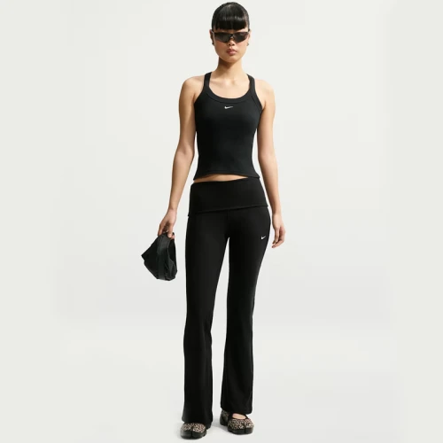 Дамско Долнище Nike W NSW CHILL KNIT RIB PANT - IF0240-011