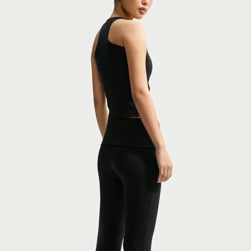 Дамско Долнище Nike W NSW CHILL KNIT RIB PANT - IF0240-011 Дамско Долнище Nike W NSW CHILL KNIT RIB PANT - IF0240-011