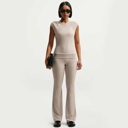 Дамско Долнище Nike W NSW CHILL KNIT RIB PANT - IF0240-236