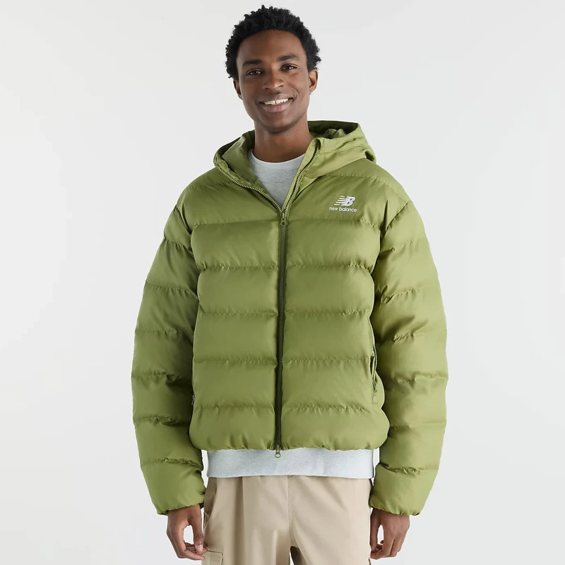 Мъжко Яке New Balance JACKET BOSTON PUFFER JACKET - MJ62G17O-GEE Мъжко Яке New Balance JACKET BOSTON PUFFER JACKET - MJ62G17O-GEE