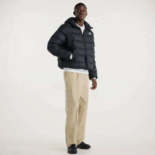 Мъжко Яке New Balance JACKET BOSTON PUFFER JACKET - MJ62G17O-BK