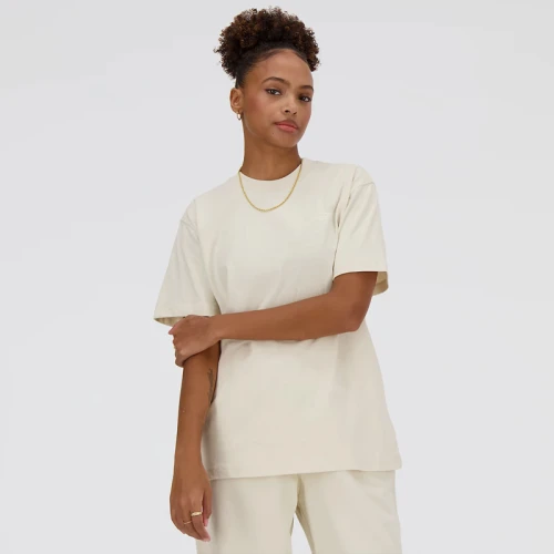 Дамска Тениска New Balance SHIRT NB ATHLETICS JERSEY T SHIRT - WT41501-LIN