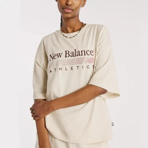 Дамска Тениска New Balance SHIRT TRACKSIDE OVERSIZED T-SHIRT - WT6297MK-PHK