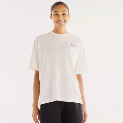 Дамска Тениска New Balance SHIRT GRAB A BITE BOSTON OVERSIZED T-SHIRT - WT6272WA-SST