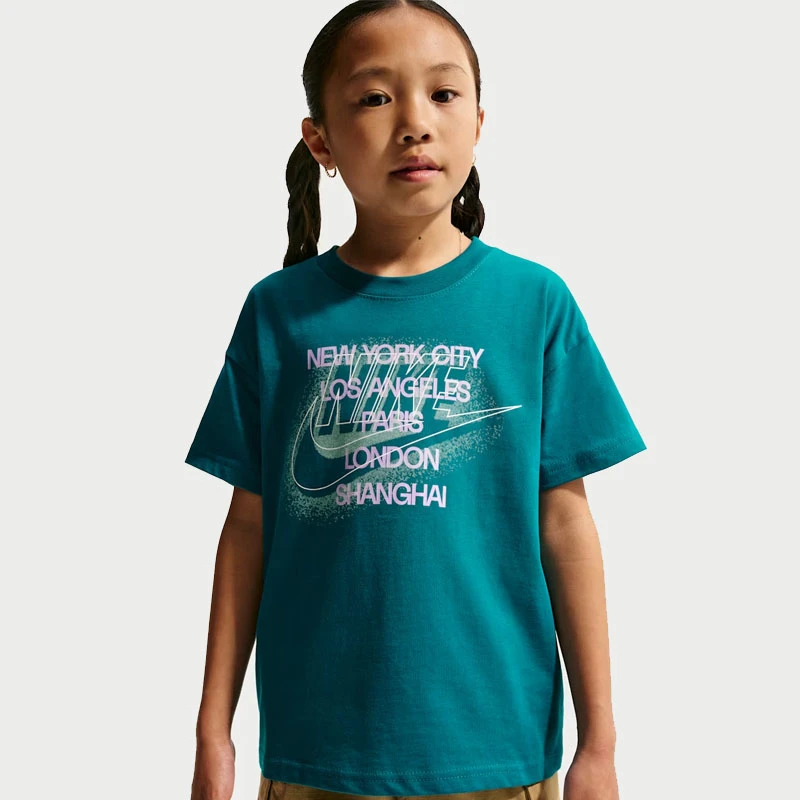 Детска Тениска Nike K NSW TEE FUTURA REMIX - IU3909-372 Детска Тениска Nike K NSW TEE FUTURA REMIX - IU3909-372