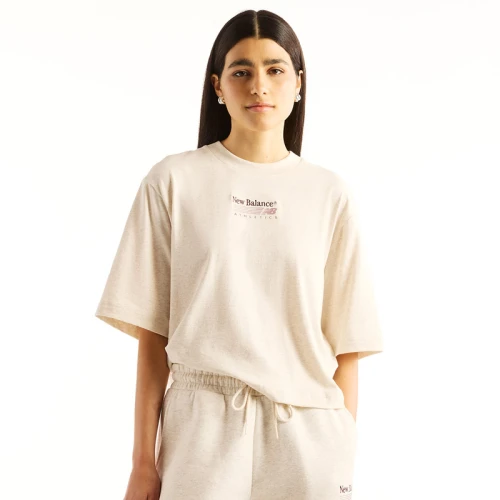 Дамска Тениска New Balance SHIRT TRACKSIDE RELAXED T-SHIRT - WT6272YX-LIT