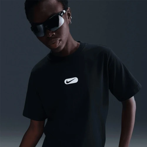 Дамска Тениска Nike W NSW CLUB SWOOSH SS TEE OC - HQ1698-010