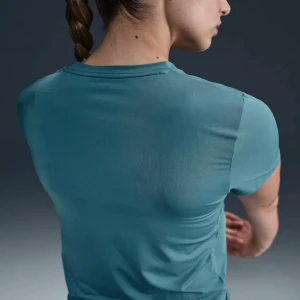 Дамска Тениска Nike W NK ONE CLSC DF TWST SS TP WT - IB9406-006