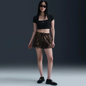 Дамски Къси Панталони Nike W NSW NK CHLL FT MR 4 AOP SHT - HQ5704-220