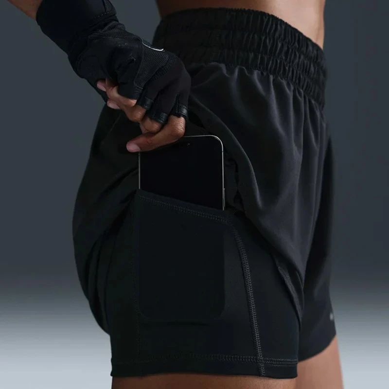 Дамски Къси Панталони Nike W NK ONE DF HR 2IN1 SHORT CPS - HV0576-010 Дамски Къси Панталони Nike W NK ONE DF HR 2IN1 SHORT CPS - HV0576-010