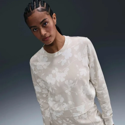 Дамска Блуза Nike W NSW NK CHLL FT AOP CREW - HQ5708-104