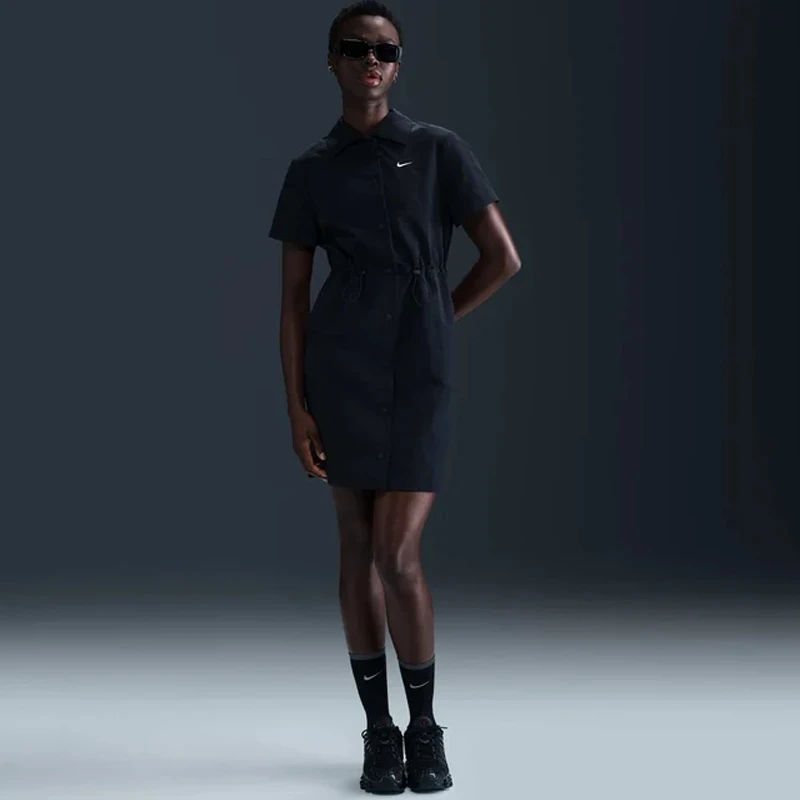 Дамска Рокля Nike W NSW EVRYTHNG WVN SS MINI DRS - HJ1144-010 Дамска Рокля Nike W NSW EVRYTHNG WVN SS MINI DRS - HJ1144-010