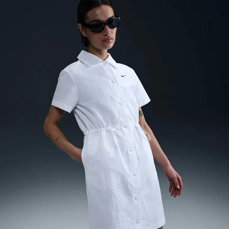 Дамска Рокля Nike W NSW EVRYTHNG WVN SS MINI DRS - HJ1144-100 Дамска Рокля Nike W NSW EVRYTHNG WVN SS MINI DRS - HJ1144-100