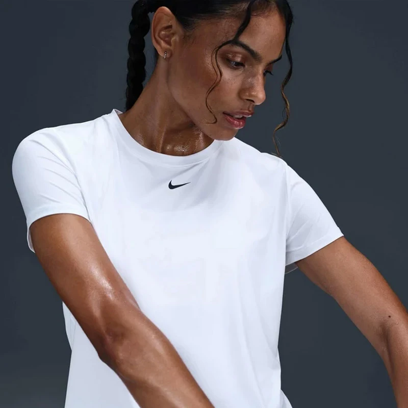 Дамска Тениска Nike W NK ONE CLASSIC DF SS TOP WT - IB9408-100 Дамска Тениска Nike W NK ONE CLASSIC DF SS TOP WT - IB9408-100