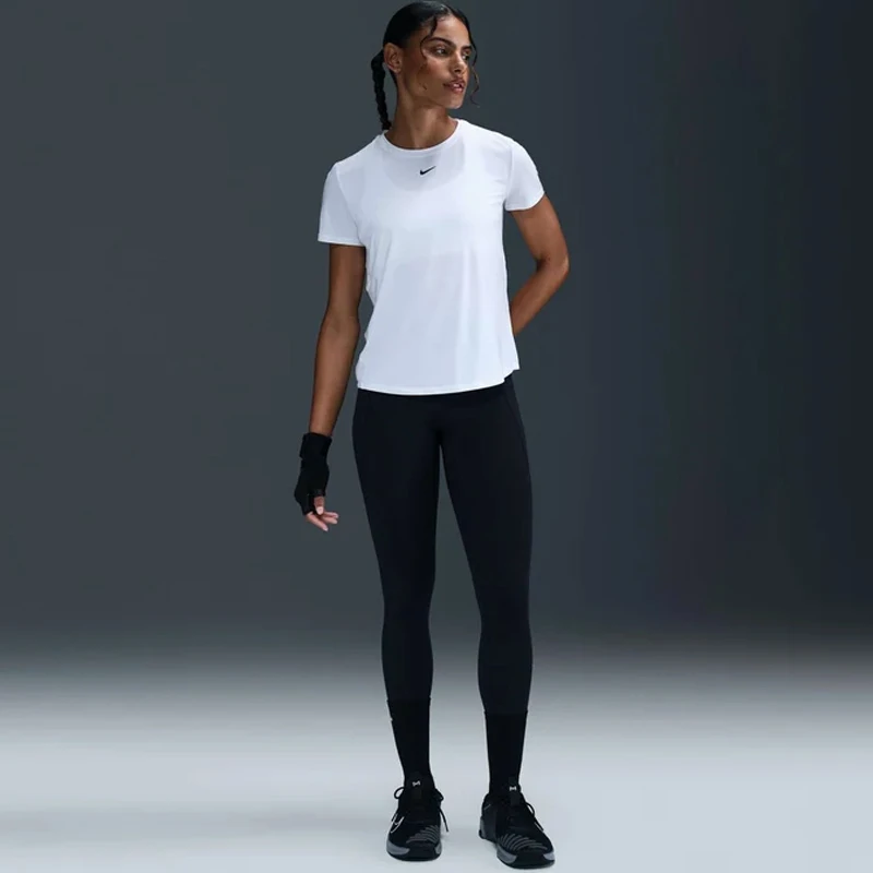 Дамска Тениска Nike W NK ONE CLASSIC DF SS TOP WT - IB9408-100 Дамска Тениска Nike W NK ONE CLASSIC DF SS TOP WT - IB9408-100