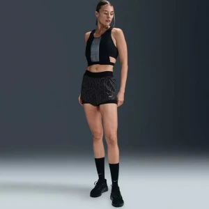 Дамски Къси Панталони Nike W NK SWT NVLT DF MR 2IN1 SHRT - IB5847-010