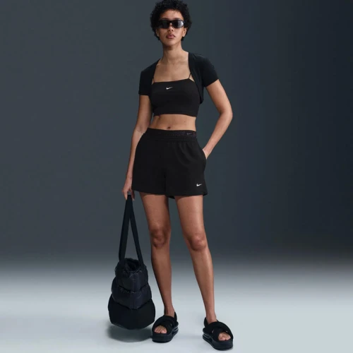 Дамски Къси Панталони Nike W NSW CHLL FT 4IN SHORT GLS - IB7885-010