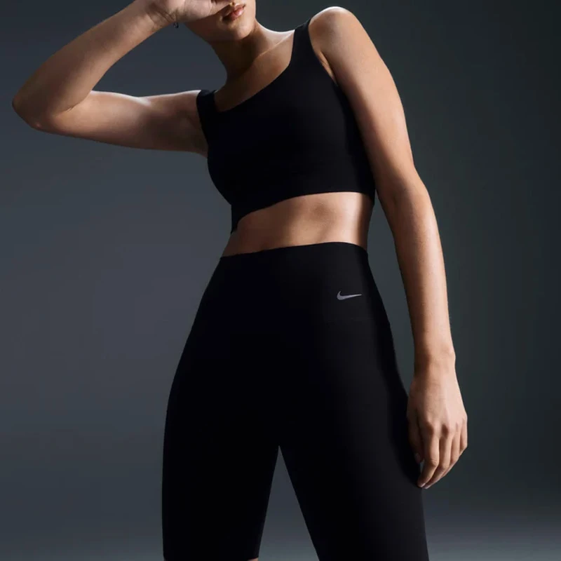 Дамски Клин Nike W NK DF ZENVY HR 8IN SHORT - DQ6003-010 Дамски Клин Nike W NK DF ZENVY HR 8IN SHORT - DQ6003-010