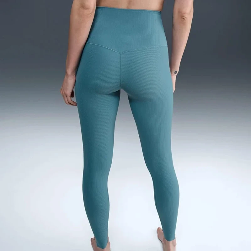 Дамски Клин Nike W NK DF ZENVY HR 7/8 RIB TGHT - HF1443-006 Дамски Клин Nike W NK DF ZENVY HR 7/8 RIB TGHT - HF1443-006