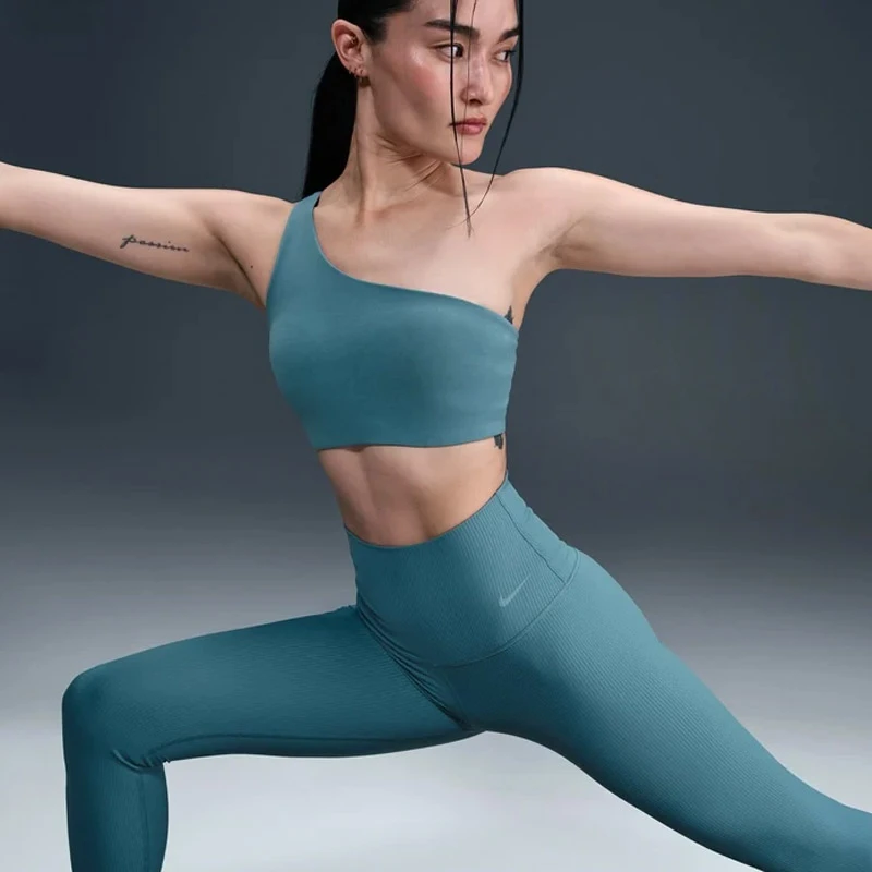 Дамски Клин Nike W NK DF ZENVY HR 7/8 RIB TGHT - HF1443-006 Дамски Клин Nike W NK DF ZENVY HR 7/8 RIB TGHT - HF1443-006