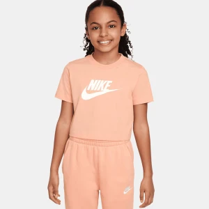 Детска Тениска Nike G NSW TEE CROP FUTURA HBR - FZ5548-844