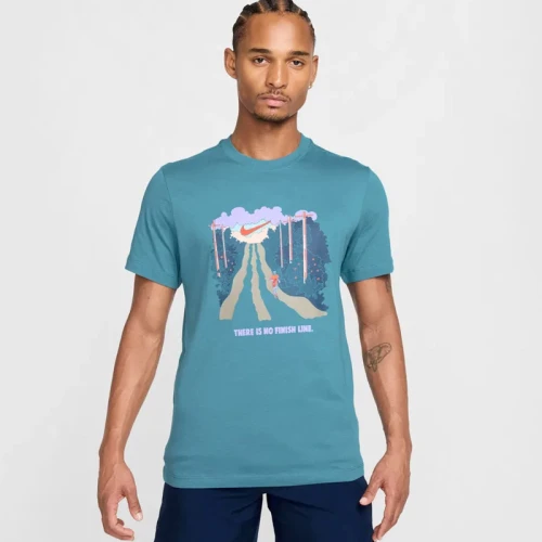 Мъжка Тениска Nike M NK TEE RUN IYKYK - HJ3678-006