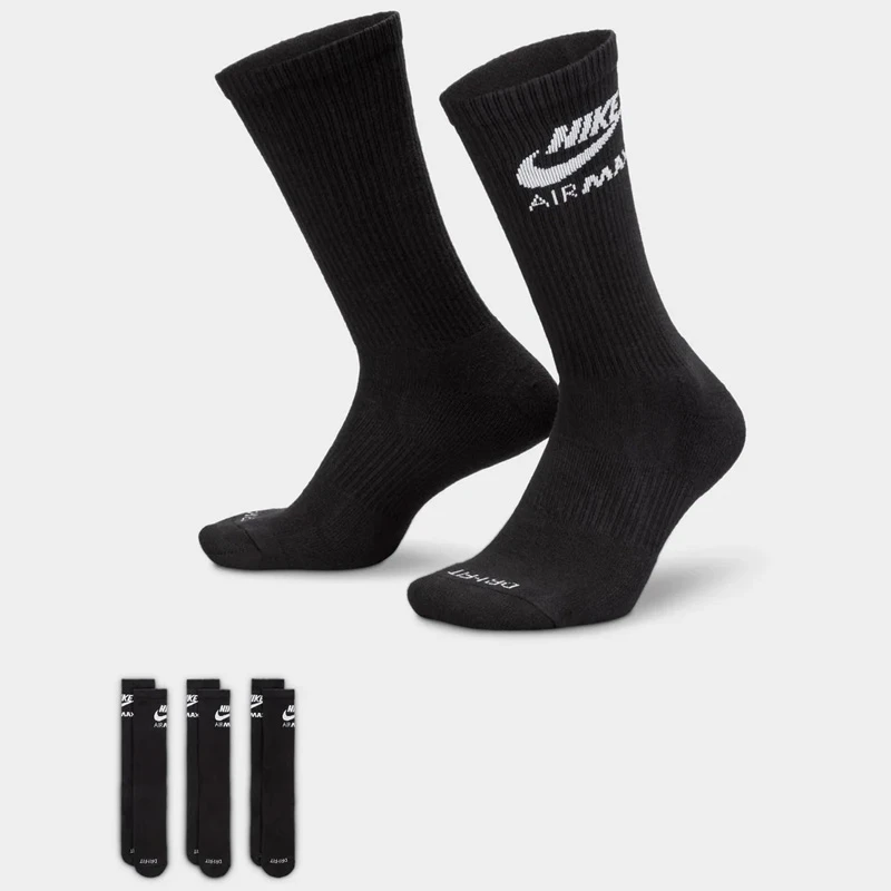 Чорапи Nike U NK ED PLS CSH CRW 3P-AIR MAX Чорапи Nike U NK ED PLS CSH CRW 3P-AIR MAX