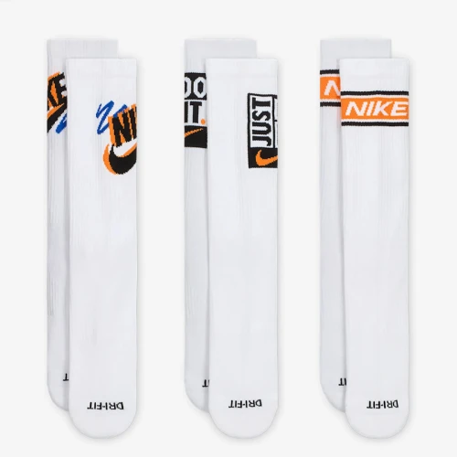 Чорапи Nike U NK ED PLS CREW 3PR SPORT 144
