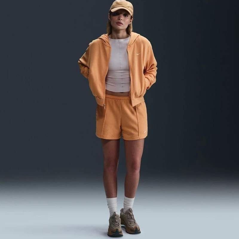 Дамски Къси Панталони Nike W NSW NK CHLL FT MR 4IN SHORT Дамски Къси Панталони Nike W NSW NK CHLL FT MR 4IN SHORT