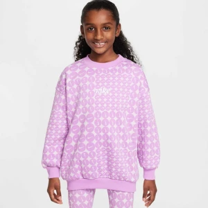 Детска Блуза Nike G NSW CLUB FLC OVRSZD CRW AOP