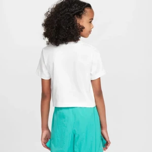 Детска Тениска Nike G NSW TEE CROP FUTURA HBR