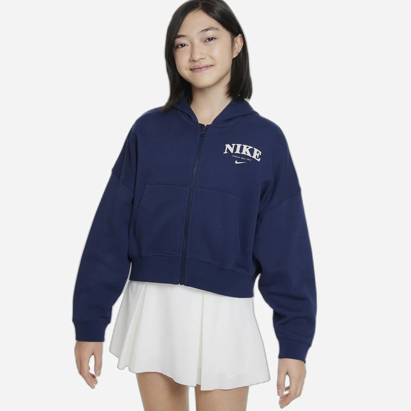 Детско Горнище Nike G NSW TREND FLC FZ HOODIE PRNT Детско Горнище Nike G NSW TREND FLC FZ HOODIE PRNT