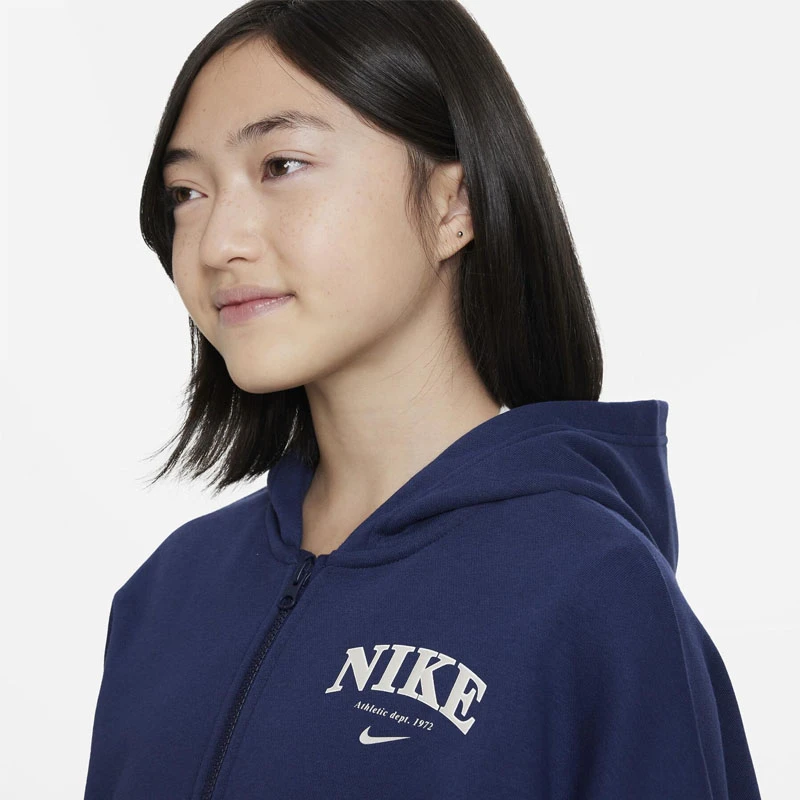 Детско Горнище Nike G NSW TREND FLC FZ HOODIE PRNT Детско Горнище Nike G NSW TREND FLC FZ HOODIE PRNT