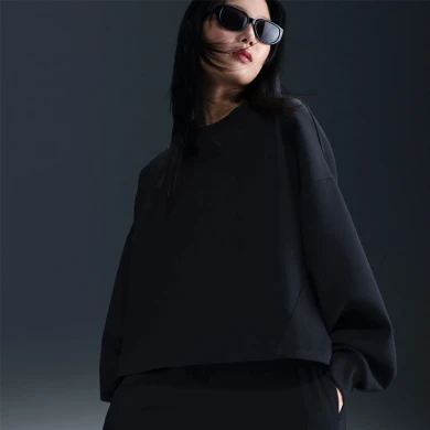 Дамска Блуза Nike W NK ETC DF CREW SOFT KNIT - HQ8193-010