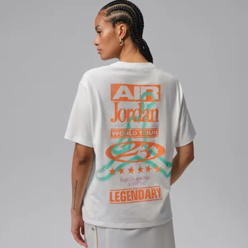 Дамска Тениска Nike W J FLT SS GF GFX TEE SUV - IF0830-133