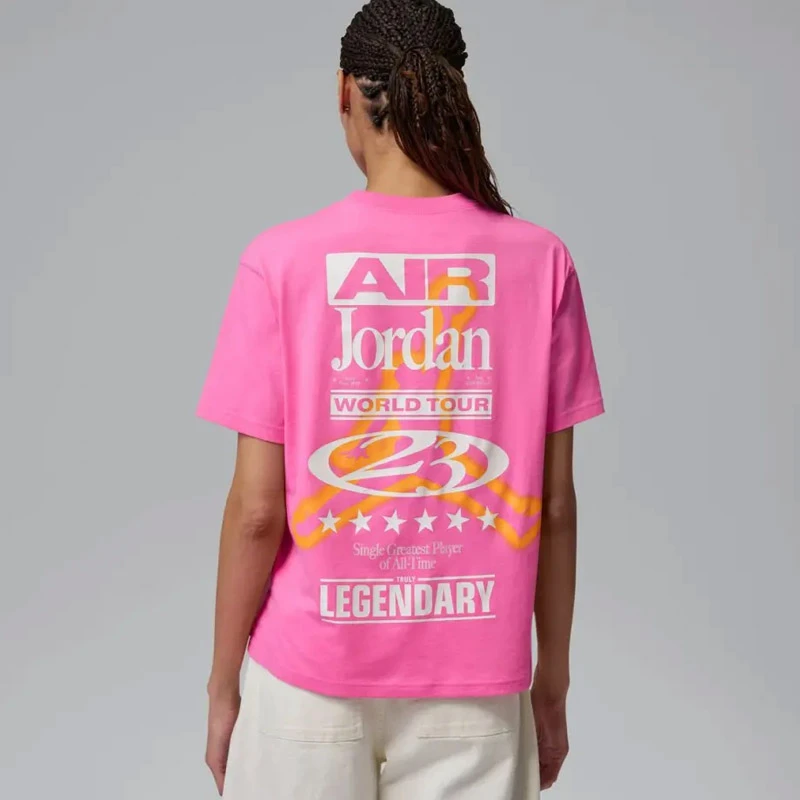 Дамска Тениска Nike W J FLT SS GF GFX TEE SUV - IF0830-684 Дамска Тениска Nike W J FLT SS GF GFX TEE SUV - IF0830-684