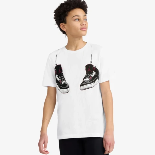 Детска Тениска Nike JDB AJ3SHOE STRINGS - 95F483-001