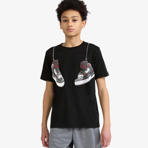 Детска Тениска Nike JDB AJ3SHOE STRINGS - 95F483-023