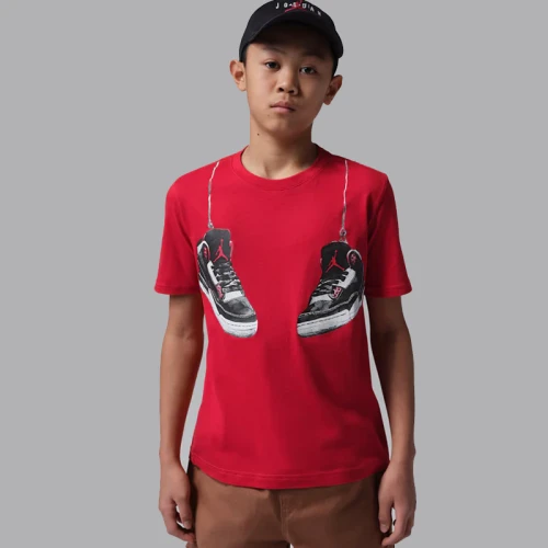 Детска Тениска Nike JDB AJ3SHOE STRINGS - 95F483-R78