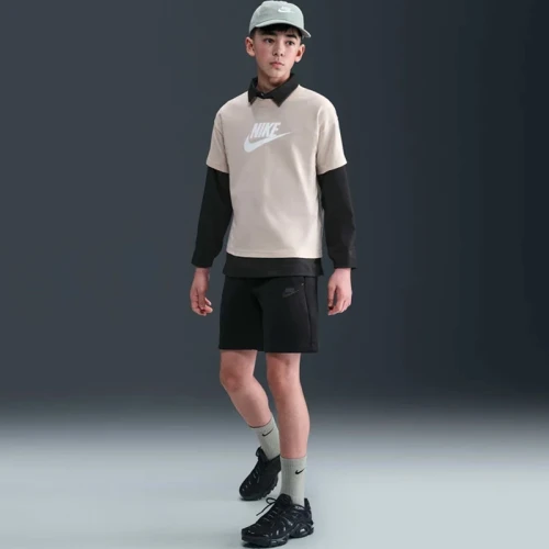 Детски Къси Панталони Nike B NSW TCH FLC SHORT - PD - HV1196-010