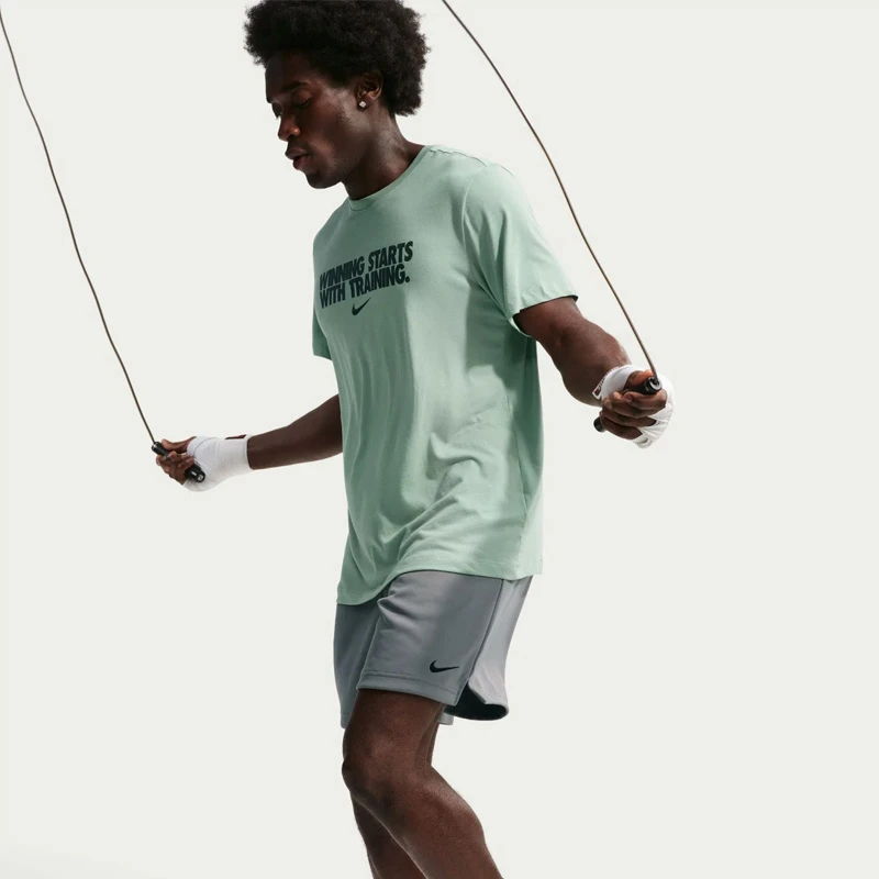 Мъжка Тениска Nike M NK DF TEE WINNING - HV4187-006 Мъжка Тениска Nike M NK DF TEE WINNING - HV4187-006