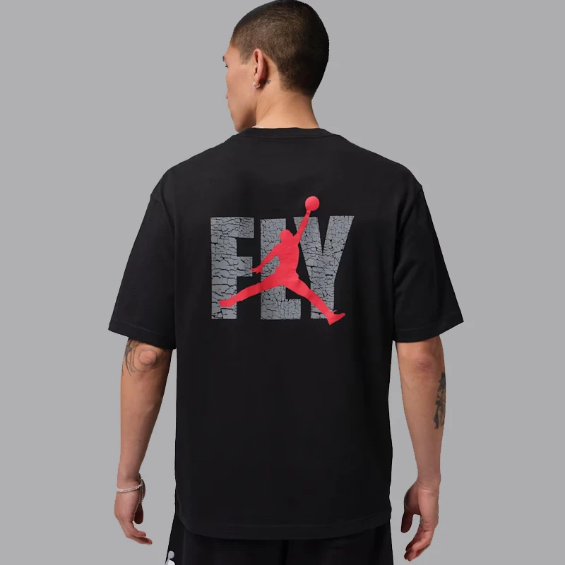 Мъжка Тениска Nike M J ELE GFX SS CREW - IF3064-010 Мъжка Тениска Nike M J ELE GFX SS CREW - IF3064-010