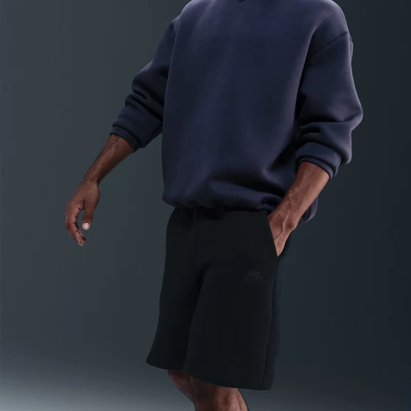 Мъжки Къси Панталони Nike M NK TECH FLC SHORT - IM0693-010 Мъжки Къси Панталони Nike M NK TECH FLC SHORT - IM0693-010