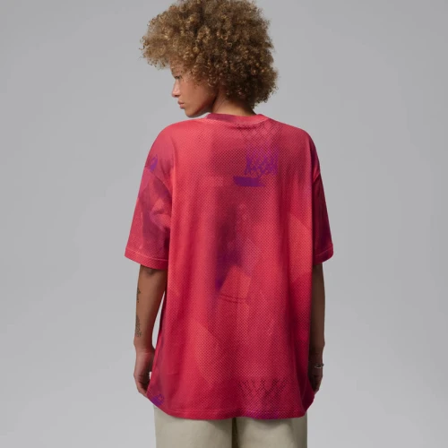 Дамска Тениска Nike W J FLT SS OS GFX TEE AOP - IF0788-635